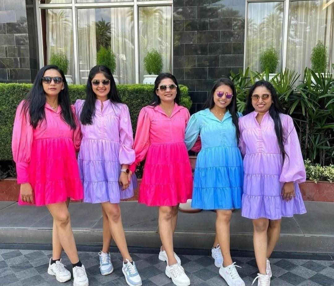 Pastel Girls Co-ord Dress Set